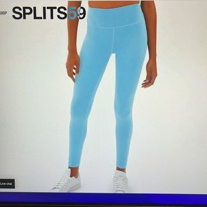 Splits 59 High Waist blue leggings